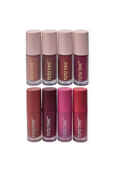 TUTU TIME Liquid Blush and Lip Gloss Set 8 Colors