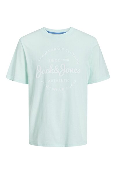 Jack & Jones Μπλούζα κοντομάνικη ανδρική "Jeans wear" μέντα