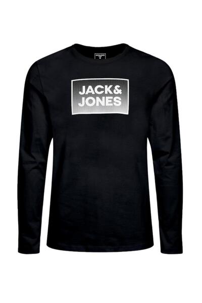 Jack & Jones Μπλούζα "Jack & Jones" μαύρη