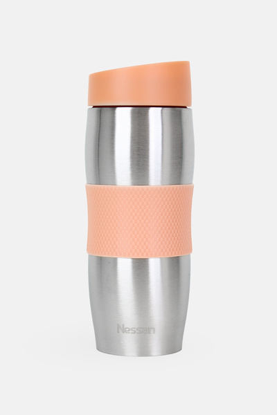 Nessan Stainless Steel Travel Mug 380ml, Assorted