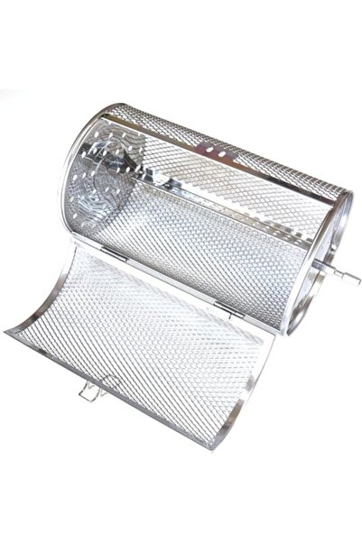 STARSTAR Barbecue Tool Set - Rotating Stainless Steel Barbecue Cage, 18x12cm ...