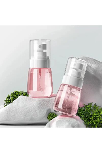 Choice7 Plastic 30ml Pink 2pcs 2Pack Refillable Spray Bottles 1oz/30ml Alcoho...