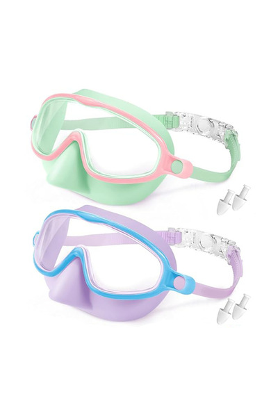STARSTAR Swimming goggles, 2-pack, wide field of vision, anti-fog/UV protecti...