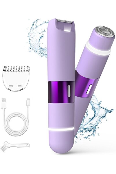 STARSTAR Women's Electric Trimmer, Double-Headed Waterproof Shaver for Undera...