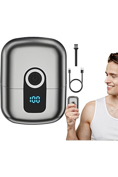 STARSTAR Compact Men's Electric Shaver & Beard Trimmer with Digital Display (...