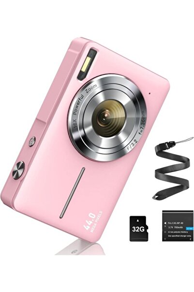 STARSTAR Suitable for Digital Camera 1080p 44MP FHD 32G Card 16X Zoom Portabl...