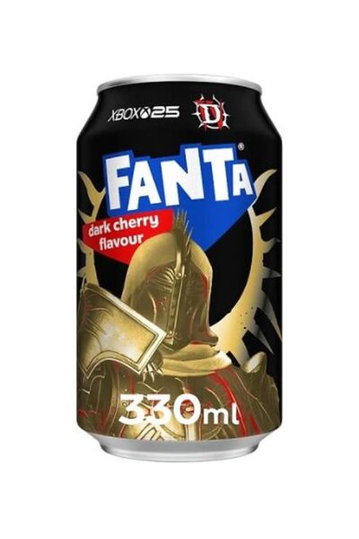 Fanta Dark Cherry Flavour 330ml
