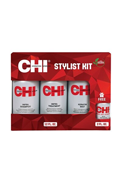 Chi Σετ Οικιακής Περιποίησης (Σαμπουάν Infra 355ml, Θεραπεία Infra 355ml, Σπρ...