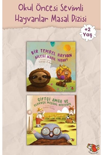 Uçan Kitap 2-5 Yaş Okul Öncesi Sevimli Dostlar Hikaye Seti - Komik ve Eğlence...