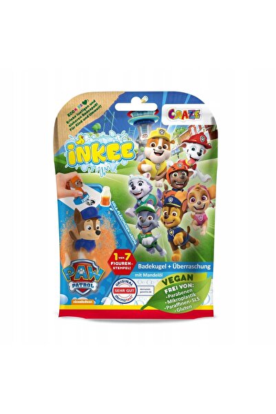 CRAZE Inkee Paw Patrol Μπάλα Μπάνιου (80γρ.)