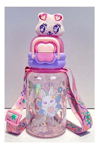 Five Dream House 600ML Dreamy Rabbit Kids Water Bottle For School, Sippy Cup ...
