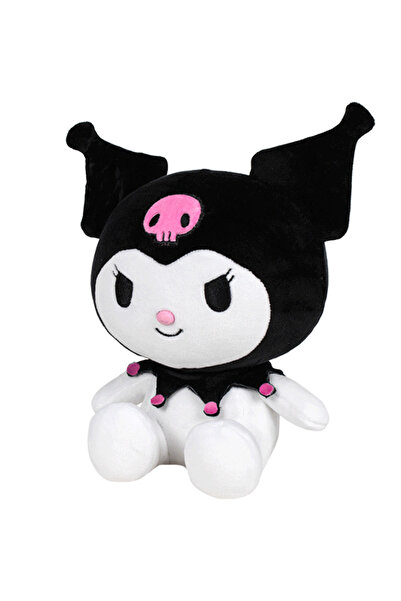 OEM Jucarie din plus Hello Kitty Kuromi, Negru, 15 cm
