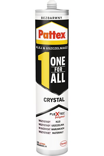NO BRAND 2x Adeziv pentru mobilă PATTEX ONE FOR ALL CRYSTAL GLUE 290G Imperme...