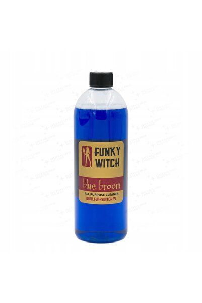 NO BRAND Funky Witch Yellow Broom Curățitor de interior 1L