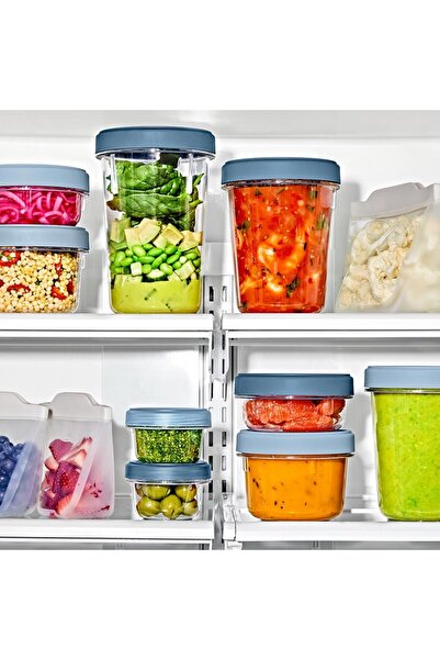 Oxo Set de 2 recipiente (2x 946 ml) Twist & Stack Good Grips