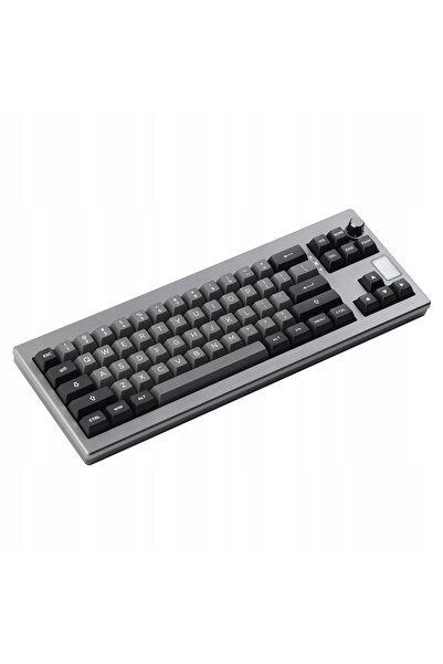 Epomaker Tastatură wireless Shadow-X Flamingo Switch Negru/Argintiu