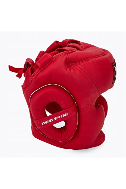 NO BRAND Casca de box Twins Special HGS3 pentru sparring, roșie, S