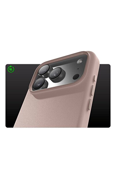 NO BRAND Husă din piele cu MagSafe Elago iPhone 17 Pro Max Roz adorabil