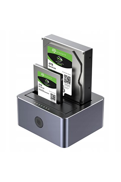 Unitek Stație de clonare hard disk-uri SATA 2.5"/3.5" USB 5Gbps (2 bucăți)