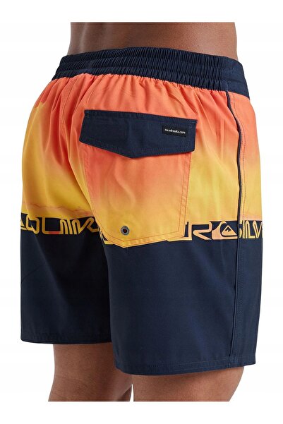 Quiksilver Șorturi de baie pentru bărbați, de zi cu zi, tip half jam, 16 inci...