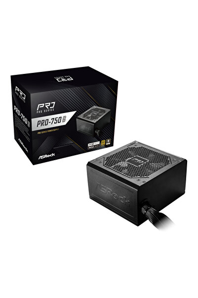 ASROCK Sursă de alimentare PRO 750W 80 PLUS Gold