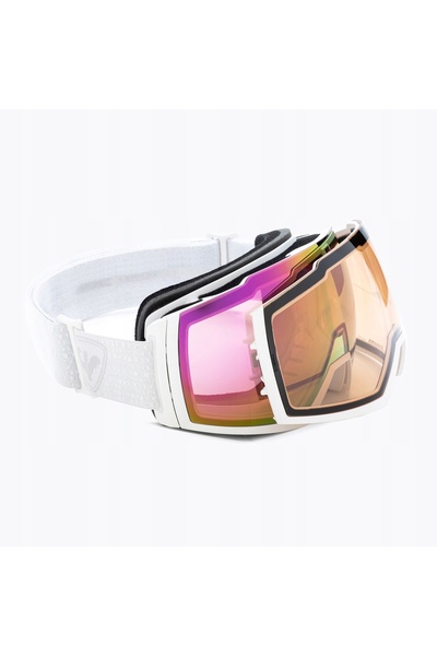 Rossignol Ochelari de schi Magne'lens cu oglindă albă/roz/argintie