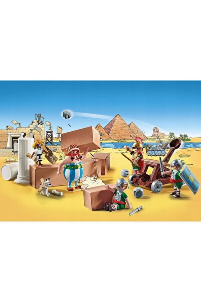Playmobil ASTERIX NUMEROBIS ȘI BĂTĂLIA PENTRU PALATUL DE CONSTRUIRE 5 FIGURIN...