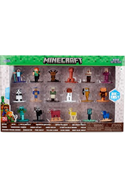 Jada Minecraft Nano Metalfigs, 18 Pieces