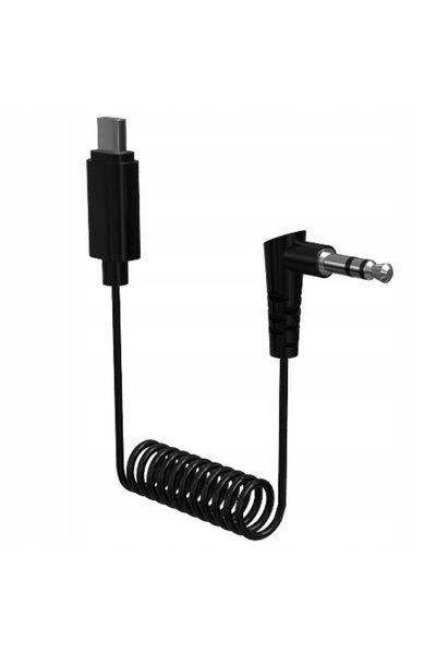 HollyLand HL-35T01 - cablu spiralat 3.5mm TRS la USB-C drept