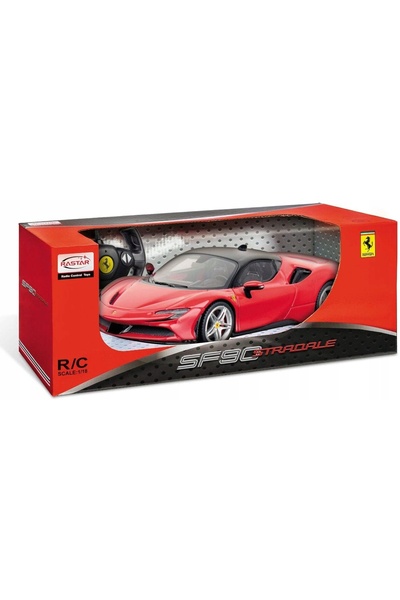 Rastar Mașină cu telecomandă Ferrari SF90 1:14 cu lumini LED PENTRU CADOU