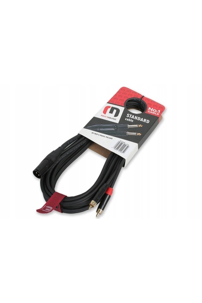 NO BRAND Red's Music AU5260 BX cablu audio 1 x XLR tată - 2 x RCA (cinch)