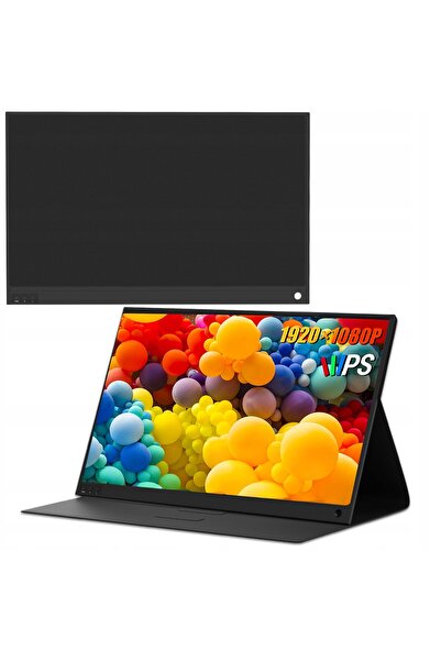 NO BRAND MONITOR PORTABIL PENTRU LAPTOP TELEFON CONSOLE 15.6" 1920x1080 ZEUSL...