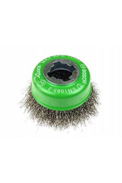 Bosch Perie de sârmă tip cupă 75mm X-LOCK INOX