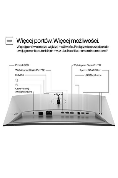 HP Monitor Seria 7 Pro (24") WUXGA - 724Pn, 8X534E9