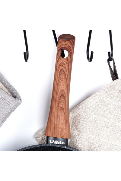 Vilde Tigaie GRANITE pentru prăjire adâncă cu capac 28 cm