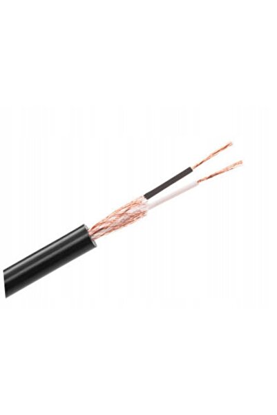 NO BRAND Cablu ecranat cu 2 fire + ecran de 4mm, cablu de 100 m