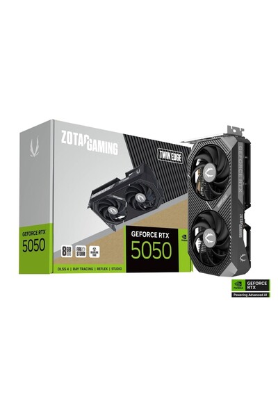 Zotac Placă grafică GeForce RTX 5050 TWIN EDGE 8GB