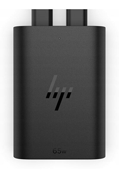 HP Încărcător laptop 65W GaN USB-C cu două porturi, N05175-001