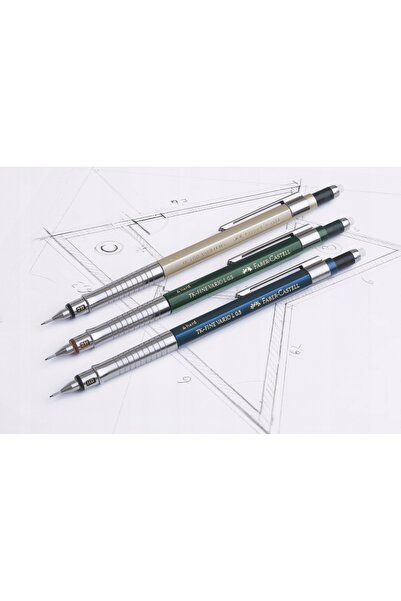 NO BRAND FABER-CASTELL Creion mecanic cu radieră pentru desen TK-Fine Vario L...