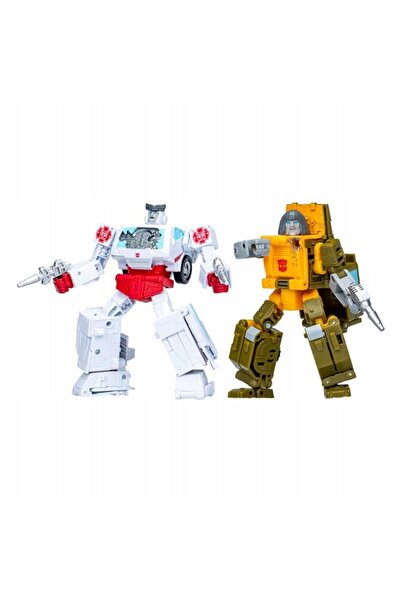 Hasbro SET DE FIGURINE TRANSFORMERS STUDIO, PACHET DE 2: AUTO ROBOT BRAWN ȘI ...