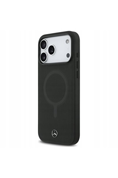 NO BRAND Husă pentru iPhone 17 Pro Max, din piele netedă Mercedes, compatibil...
