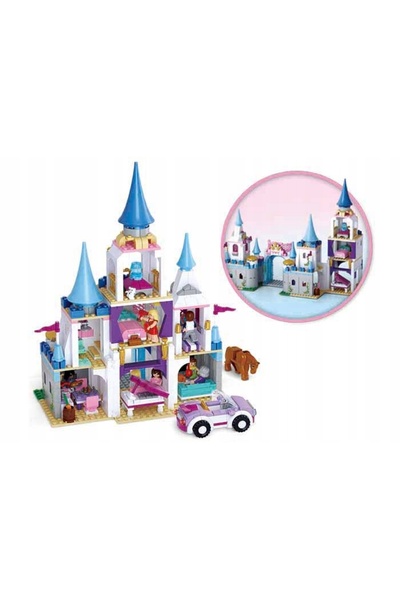 Sluban Set de blocuri Castel Mare de Prințese Palat 815el