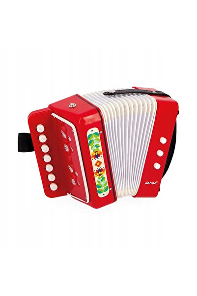 Janod Jucărie acordeon instrument muzical pentru copii Gioia