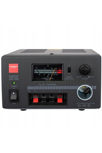 DIAMOND Sursă de alimentare cu transformator radio 15A gsv-1200, reglare 1-15V