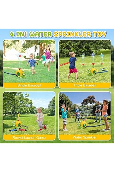 NO BRAND Jucărie de grădină cu apă și pulverizare de spumă pentru copii! Jucă...