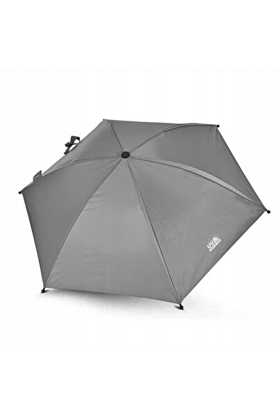 NO BRAND Umbrelă universală de soare pentru cărucior, gri, cu filtru UV 50+