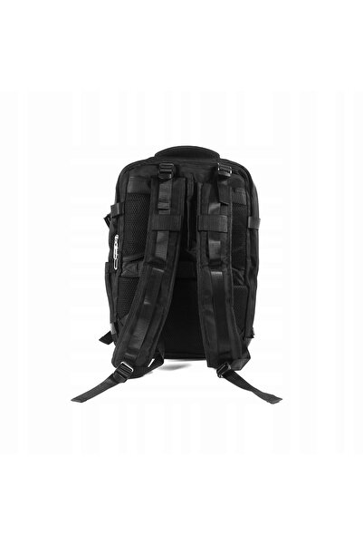 NO BRAND Rucsac impermeabil pentru drumeții, călătorii, urban, negru uni, 25L
