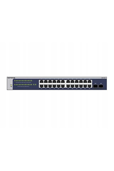 NETGEAR Switch 26p GS724T (24x10/100/1000Mbit 2xSFP+)