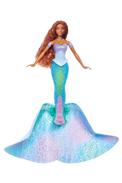 mattel ET DISNEY LALKA MĂRILEA SIRENĂ ARIEL TRANSFORMARE MAGICĂ