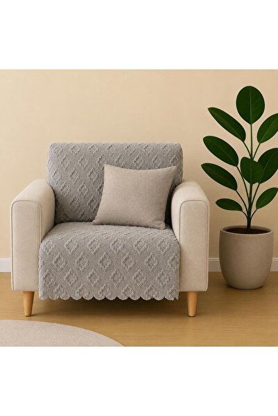 SYCAMORE HOME Single Sofa Cover 110X175 cm |   3-Seat Sofa Seat Cover |   Che...